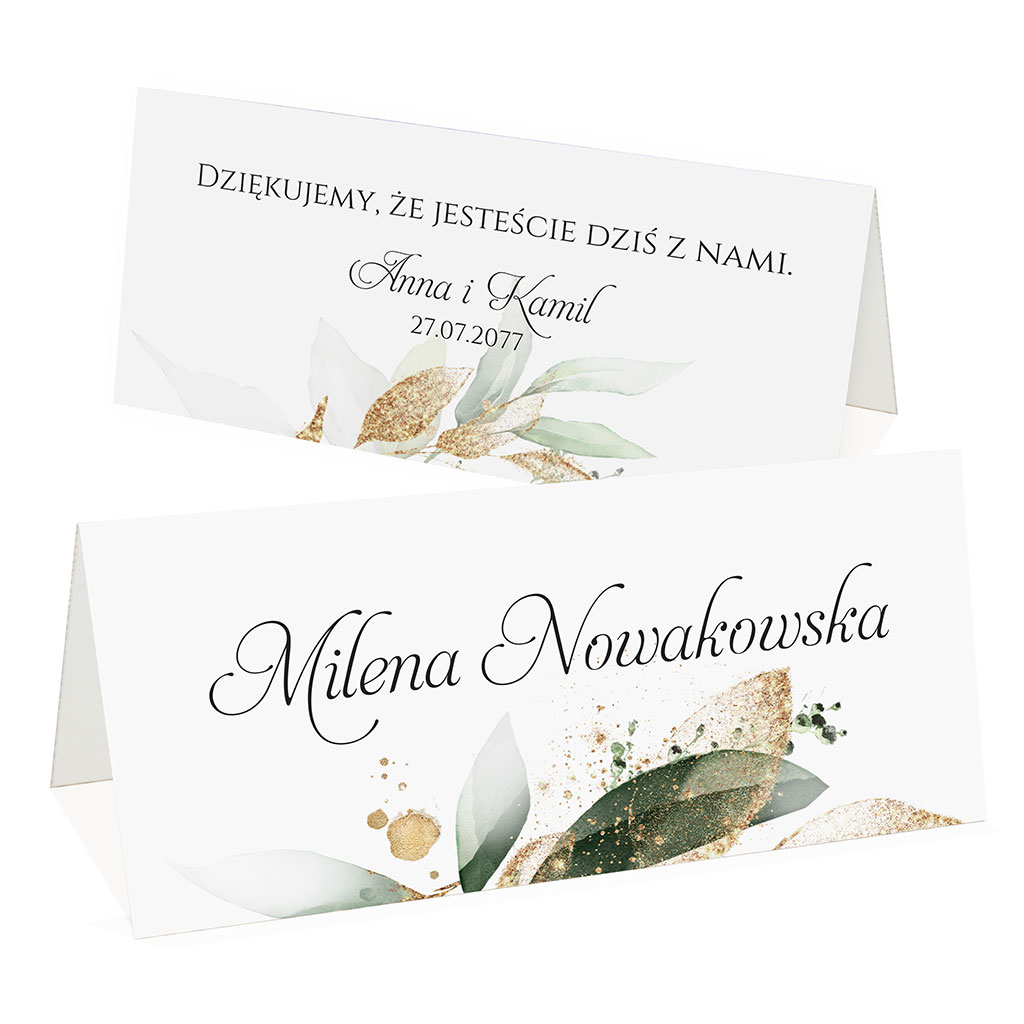 Winietki na stół Emilia