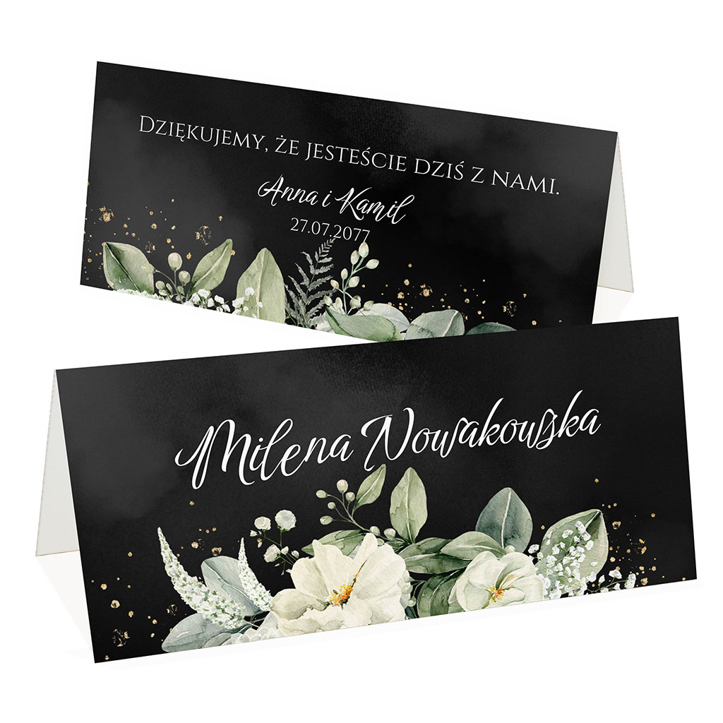 Winietki na stół Emilia