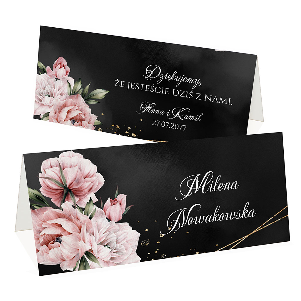 Winietki na stół Emilia