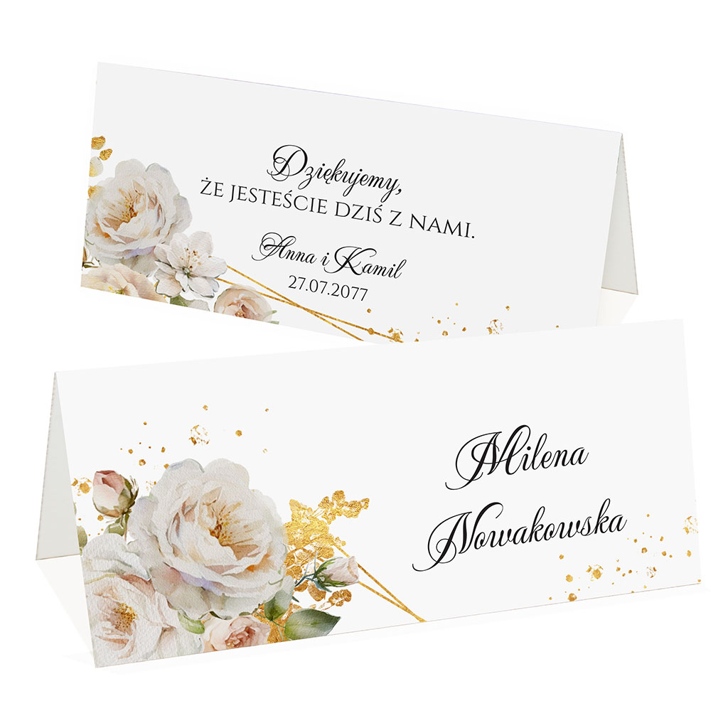 Winietki na stół Emilia