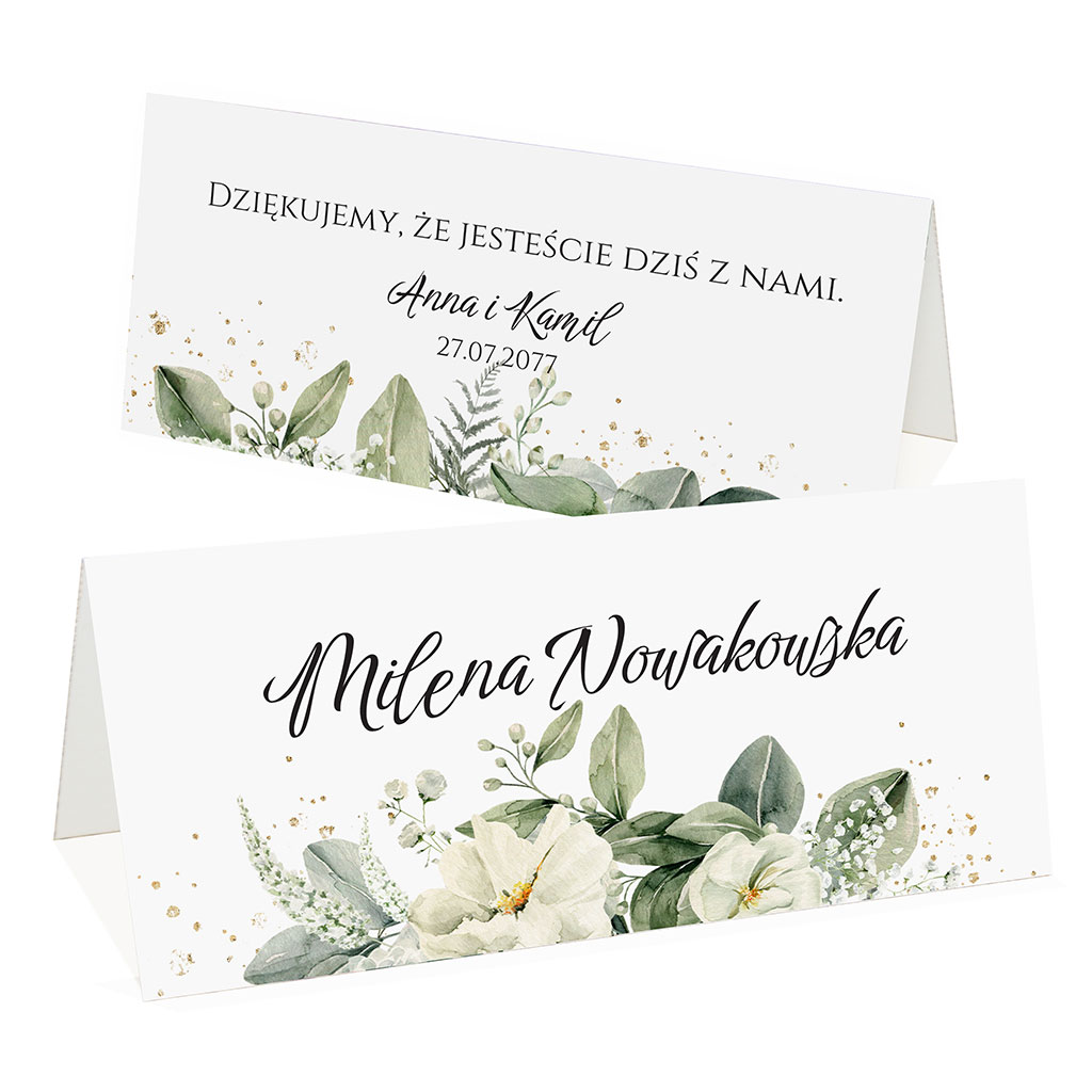 Winietki na stół Emilia