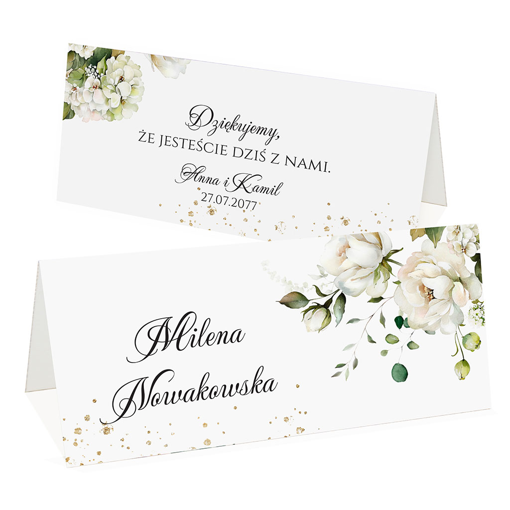 Winietki na stół Emilia