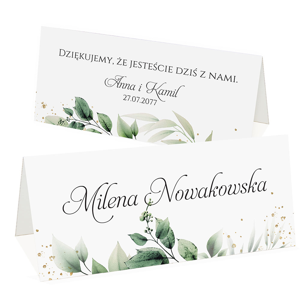 Winietki na stół Emilia