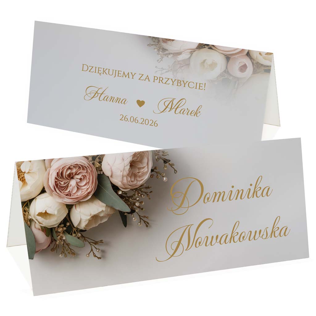 Winietki na stół Flawia