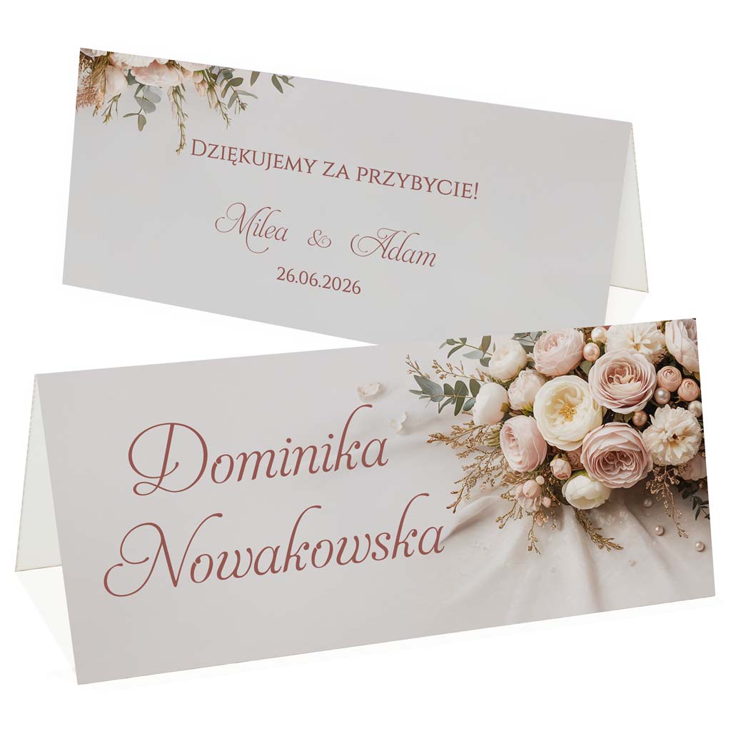 Winietki na stół Flawia