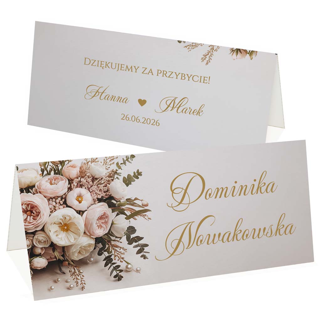 Winietki na stół Flawia