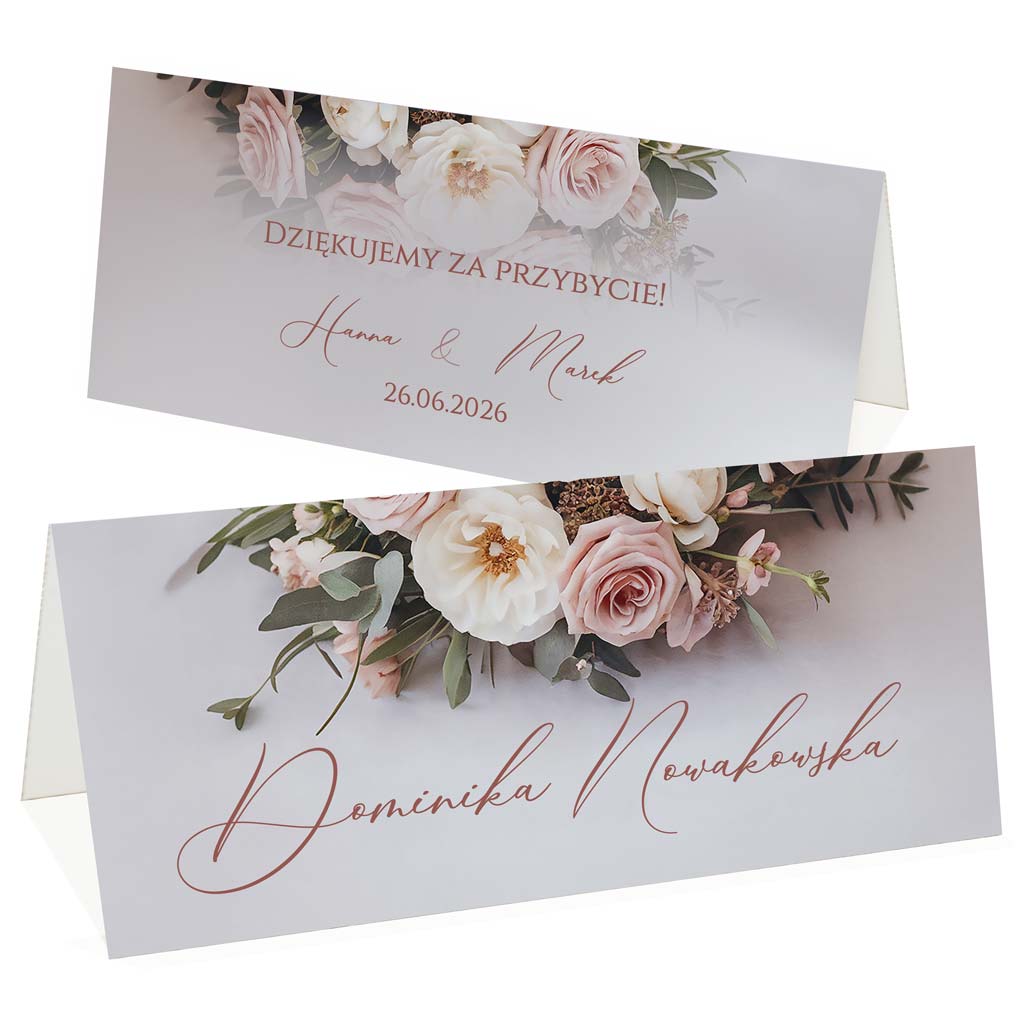 Winietki na stół Flawia