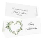 Winietki na stół Gipsówka