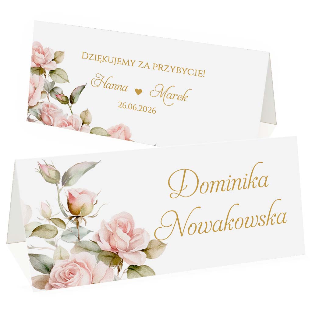 Winietki na stół Ingrid