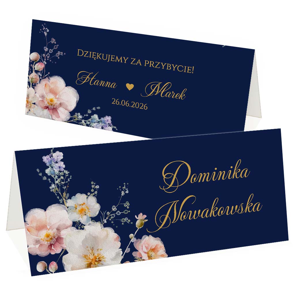 Winietki na stół Ingrid