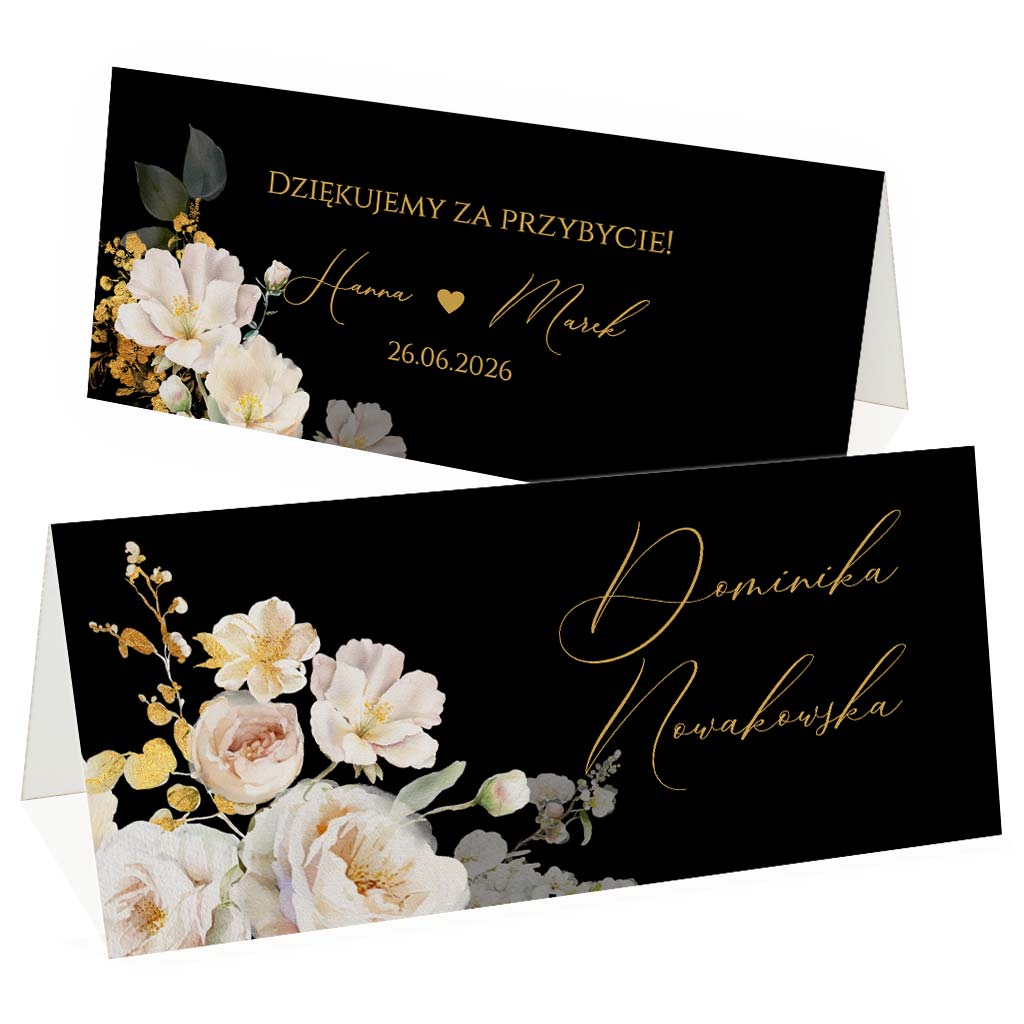 Winietki na stół Ingrid