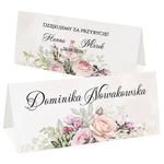 Winietki na stół Rose