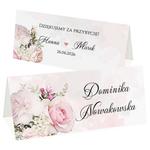 Winietki na stół Rose