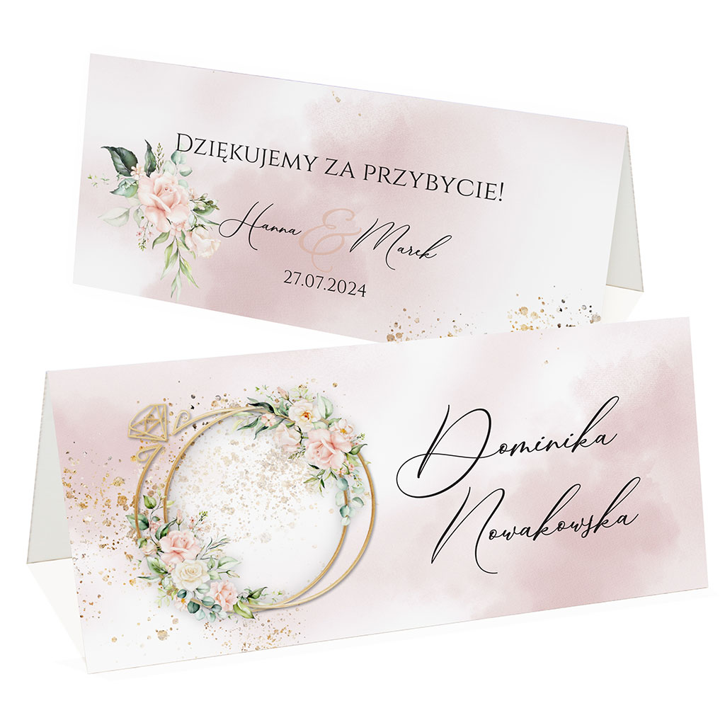 Winietki na stół Stella