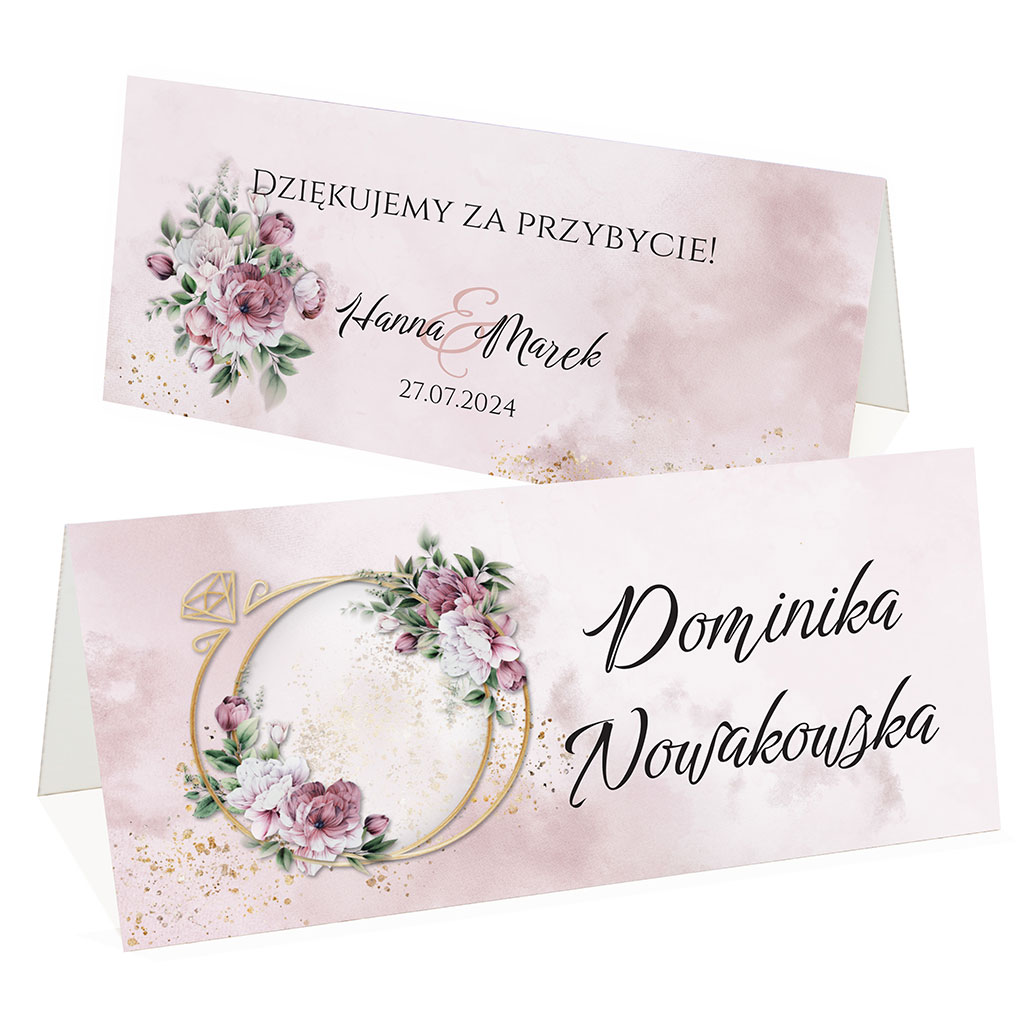 Winietki na stół Stella