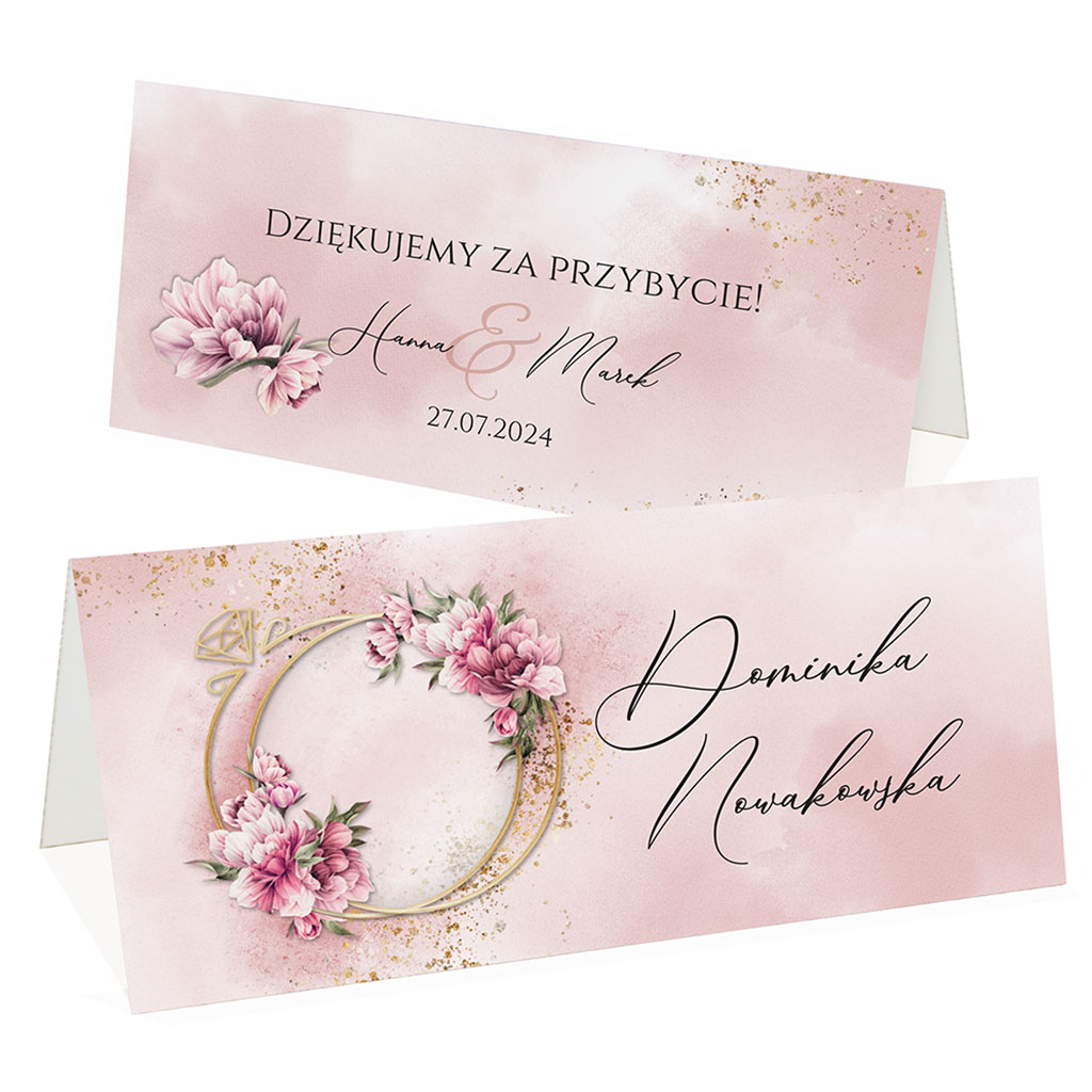 Winietki na stół Stella