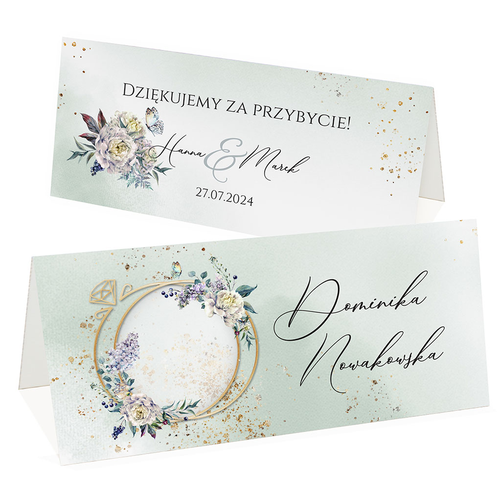 Winietki na stół Stella