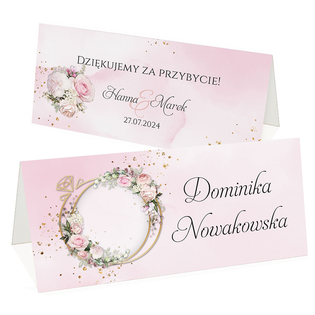 Winietki na stół Stella