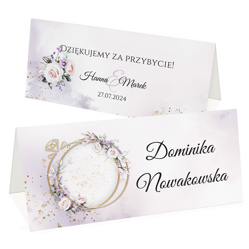 Winietki na stół Stella