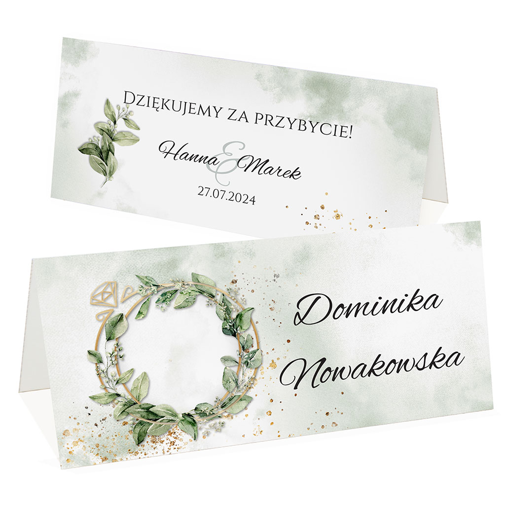 Winietki na stół Stella