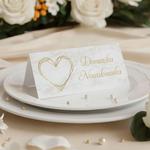 Winietki na stół Marmurkowa