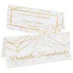 Winietki na stół Marmurkowa