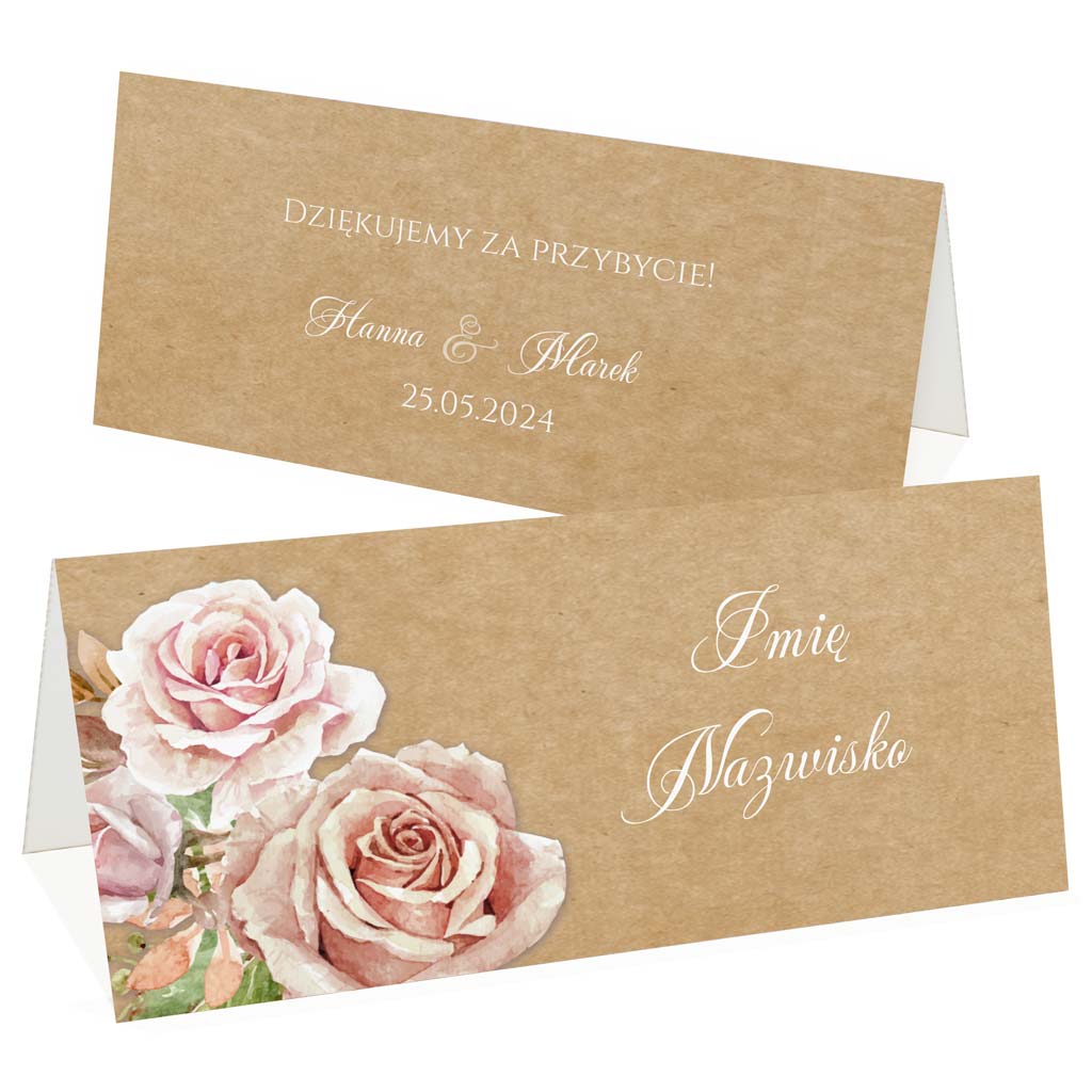 Winietki na stół Helen