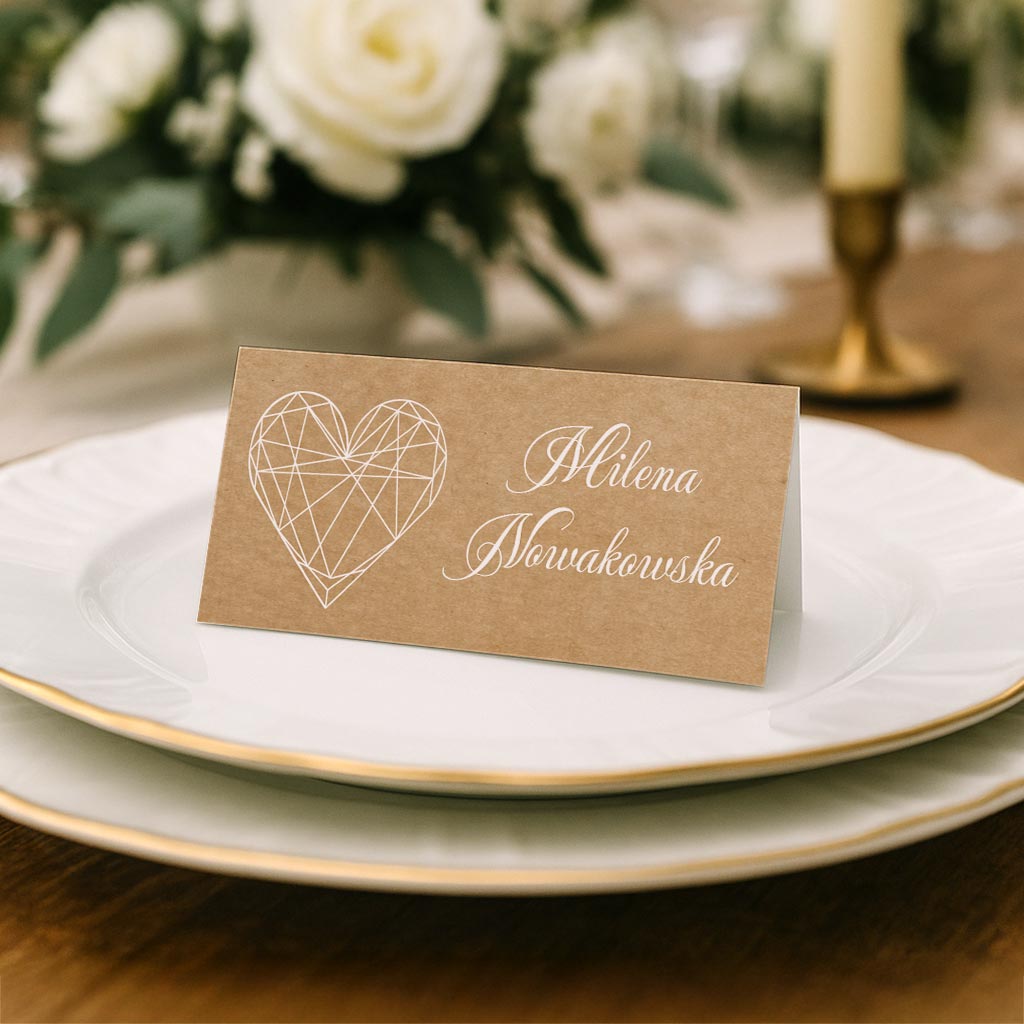 Winietki na stół Selma