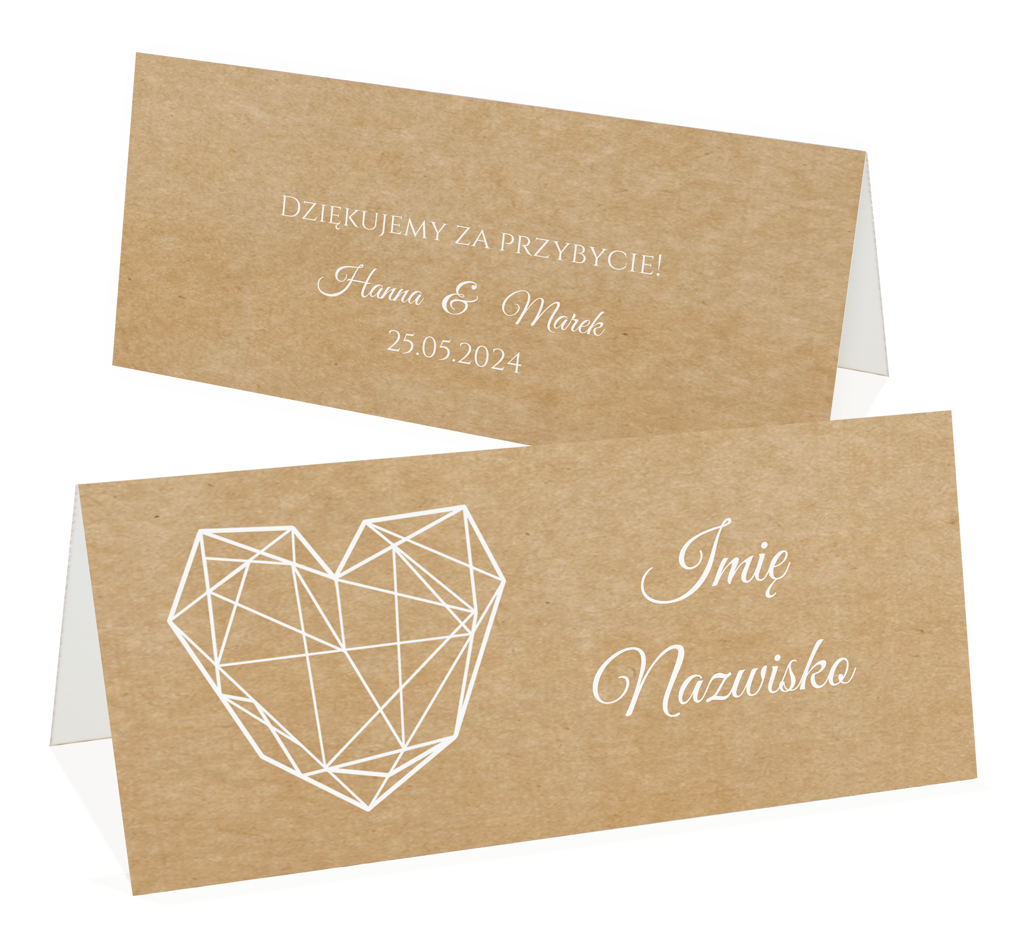 Winietki na stół Selma