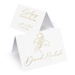 Złocone winietki Freja