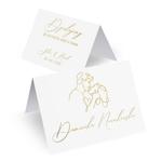 Złocone winietki Freja