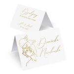 Złocone winietki Freja