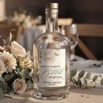 Naklejki na wódkę weselną 8szt - Diana