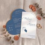 Zaproszenia ślubne z okładką serce  - Karla