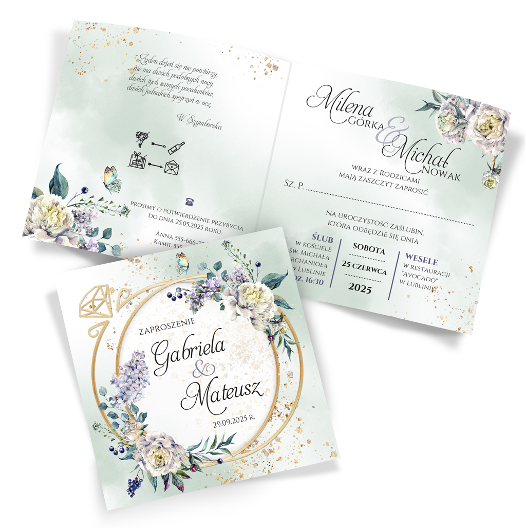 Zaproszenia Ślubne Stella