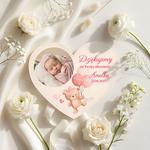 Podziękowania dla gości magnesy na Chrzest