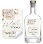 Naklejki na wódkę weselną 8szt - Diana