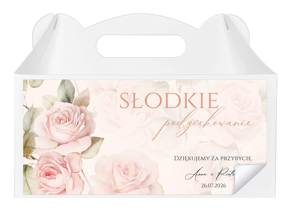 Naklejki na ciasto Diana