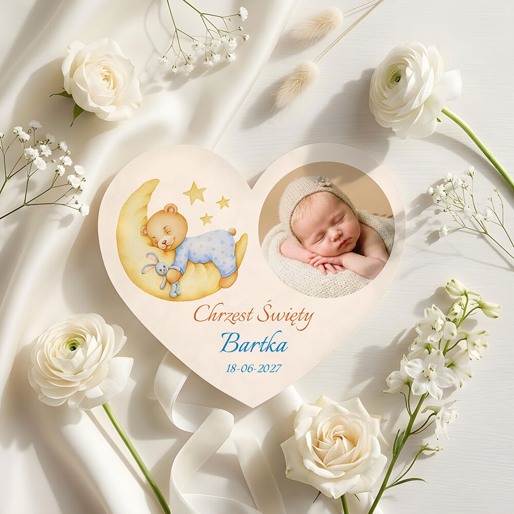 Podziękowania dla gości magnesy na Chrzest