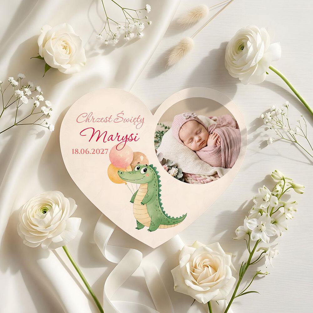 Podziękowania dla gości magnesy na Chrzest