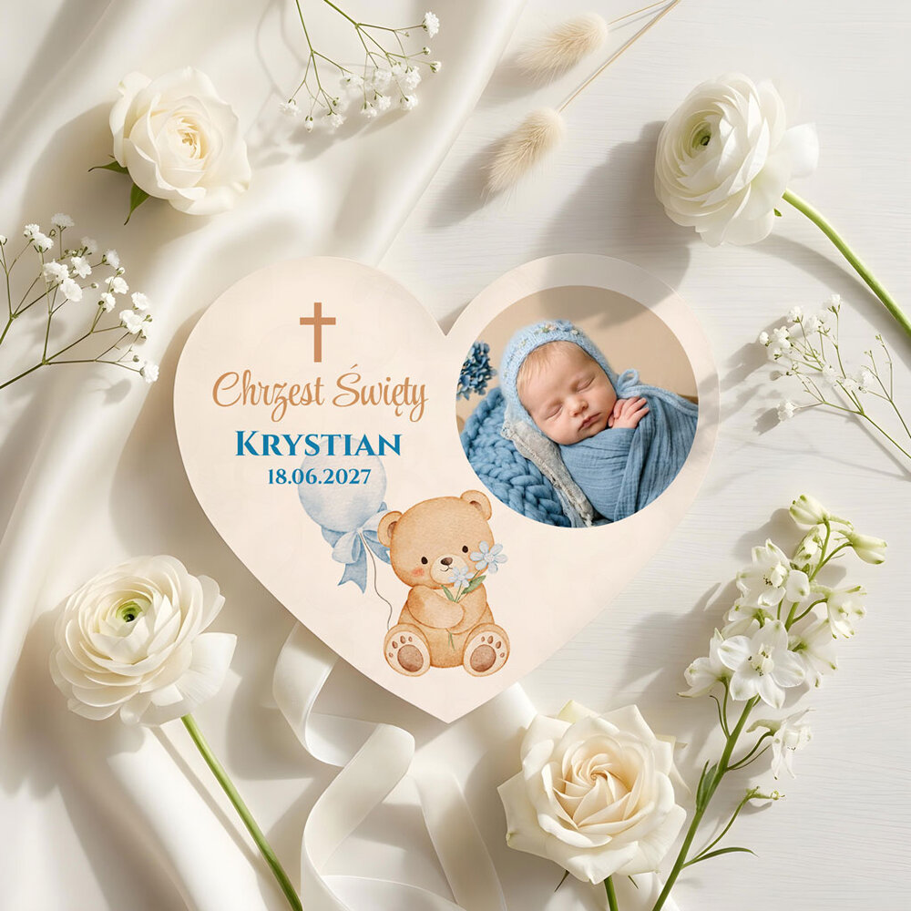 Podziękowania dla gości magnesy na Chrzest