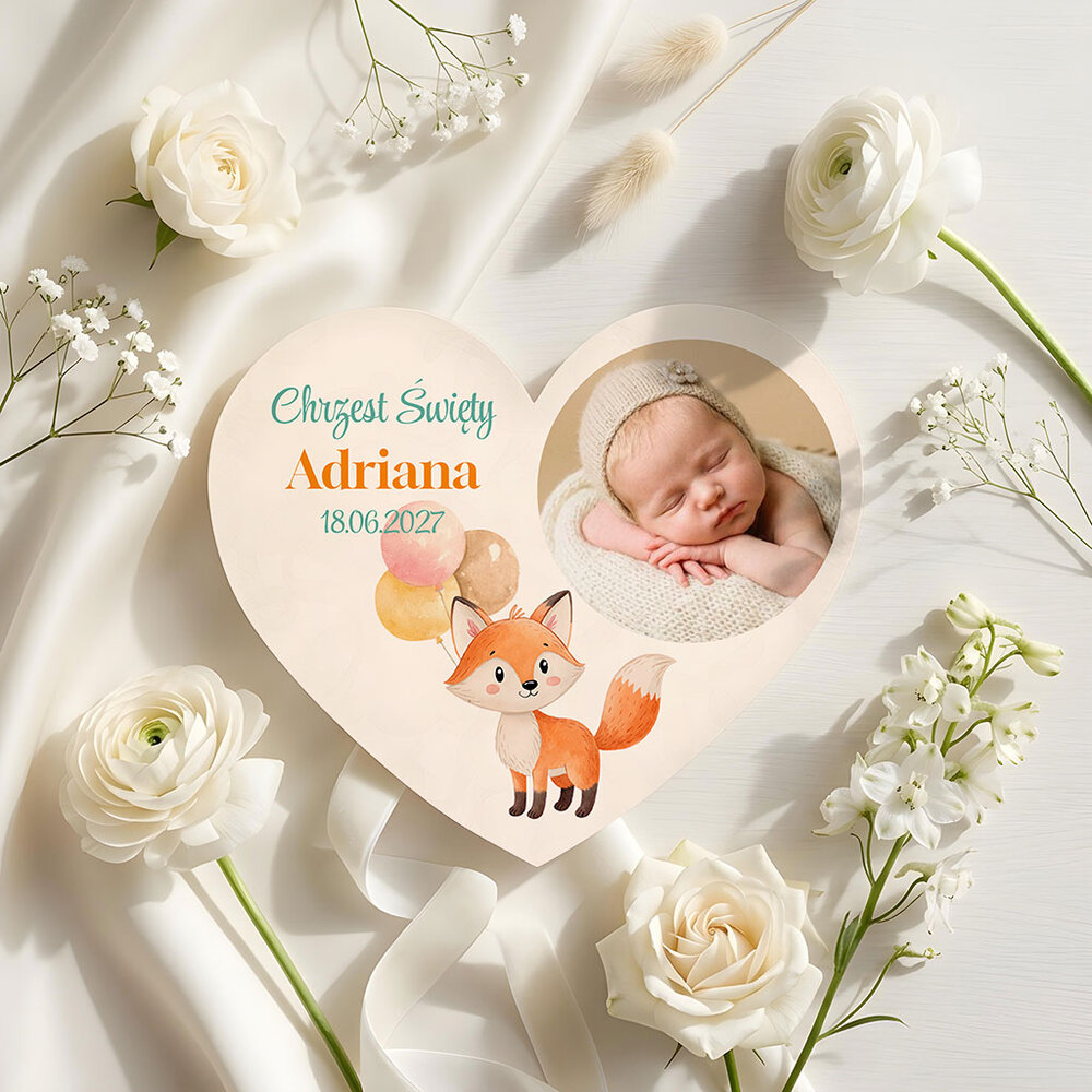 Podziękowania dla gości magnesy na Chrzest