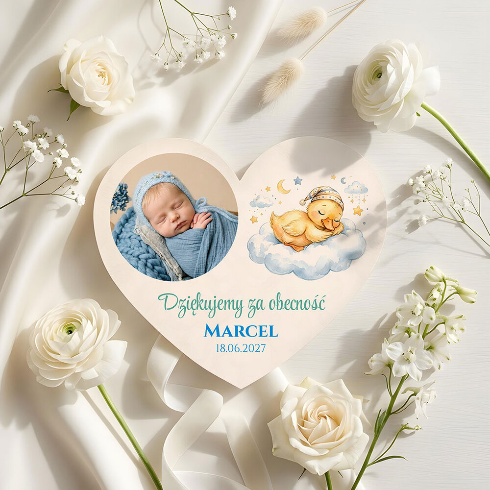 Podziękowania dla gości magnesy na Chrzest