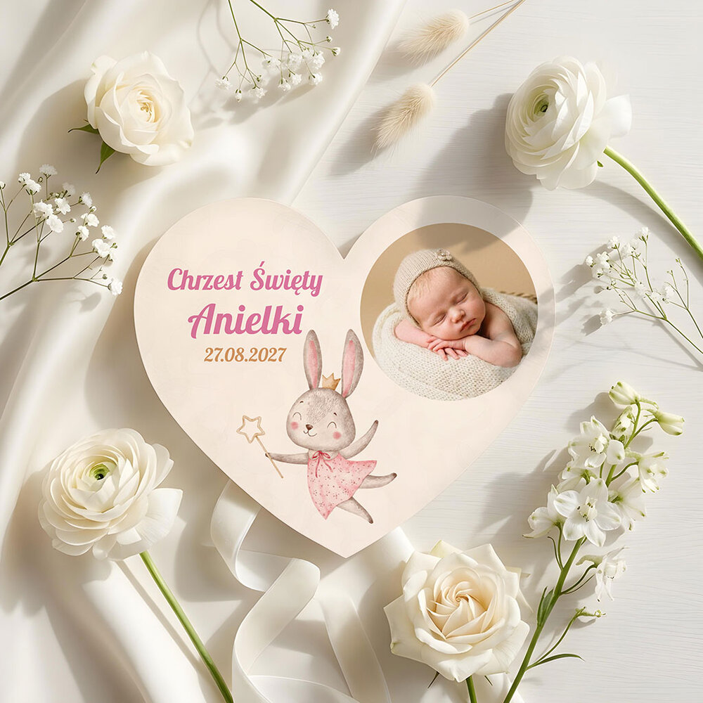 Podziękowania dla gości magnesy na Chrzest