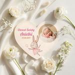 Podziękowania dla gości magnesy na Chrzest