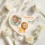 Podziękowania dla gości magnesy na Chrzest