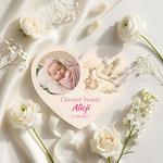 Podziękowania dla gości magnesy na Chrzest