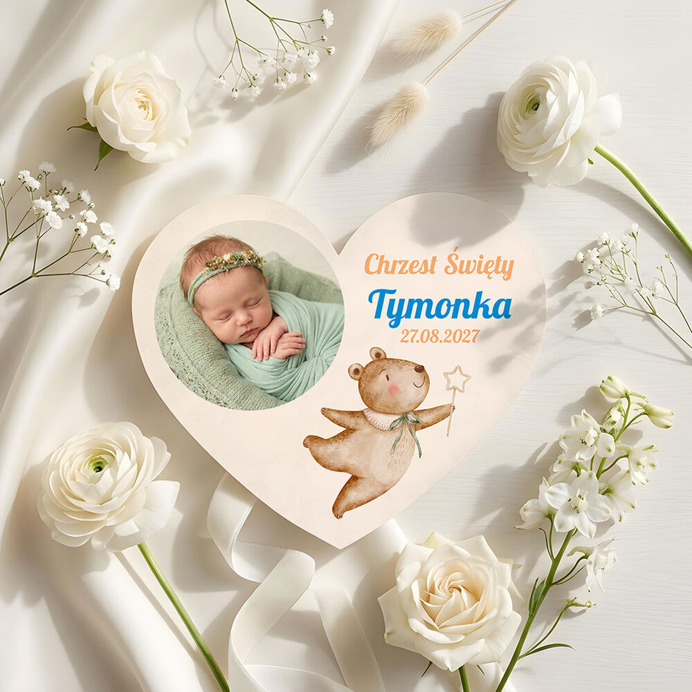 Podziękowania dla gości magnesy na Chrzest