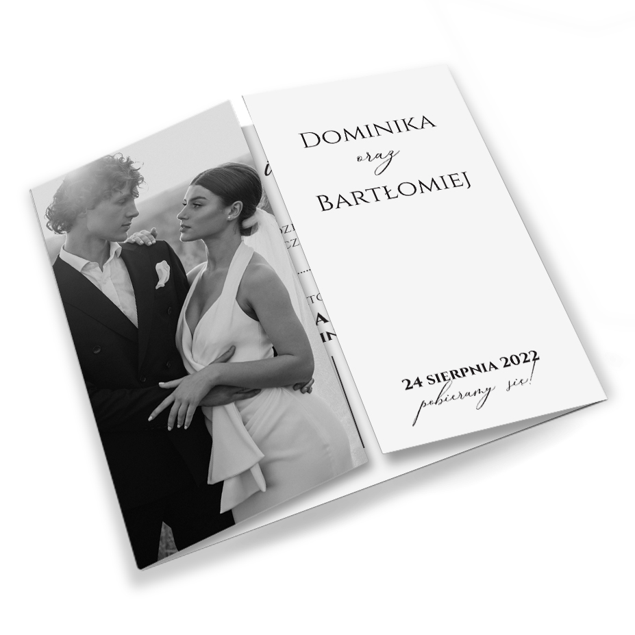 Zaproszenia Ślubne Bianka