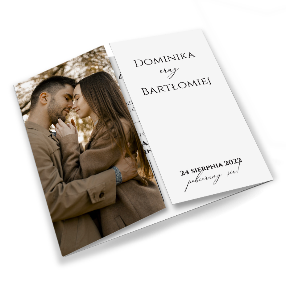 Zaproszenia Ślubne Bianka